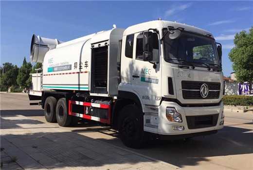 16噸圓罐東風(fēng)天龍多功能抑塵車、60-120米霧炮車